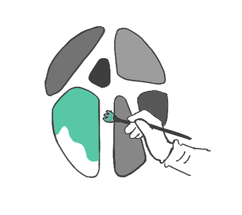 彩朝スタイルのサービス 壁画・手描き