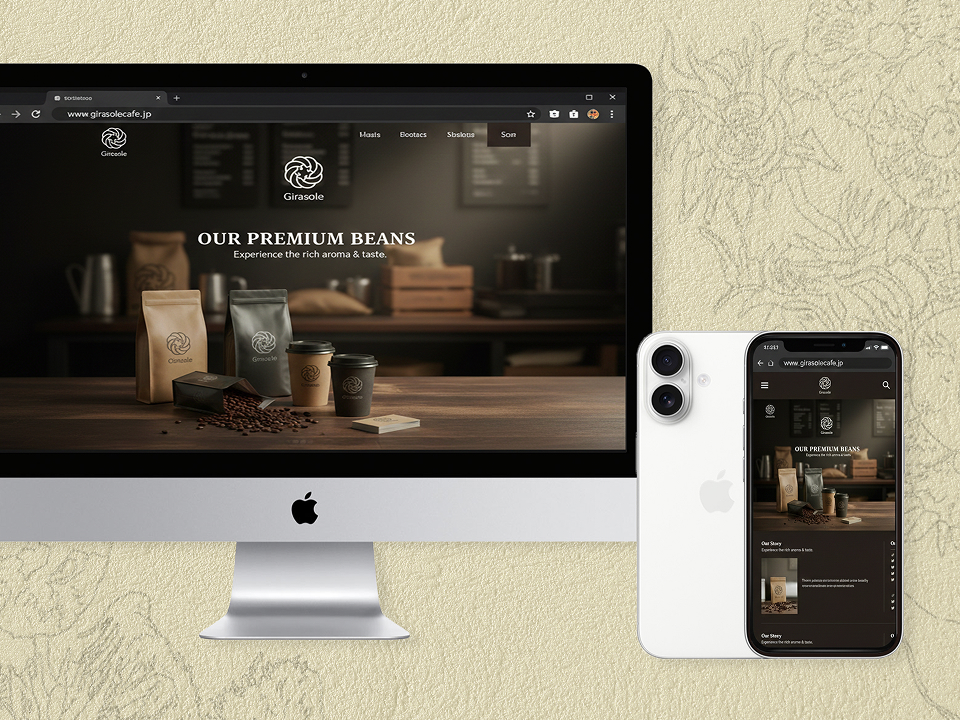 彩朝スタイル 店舗の集客力を上げるためのデザイン事例 WEBサイト