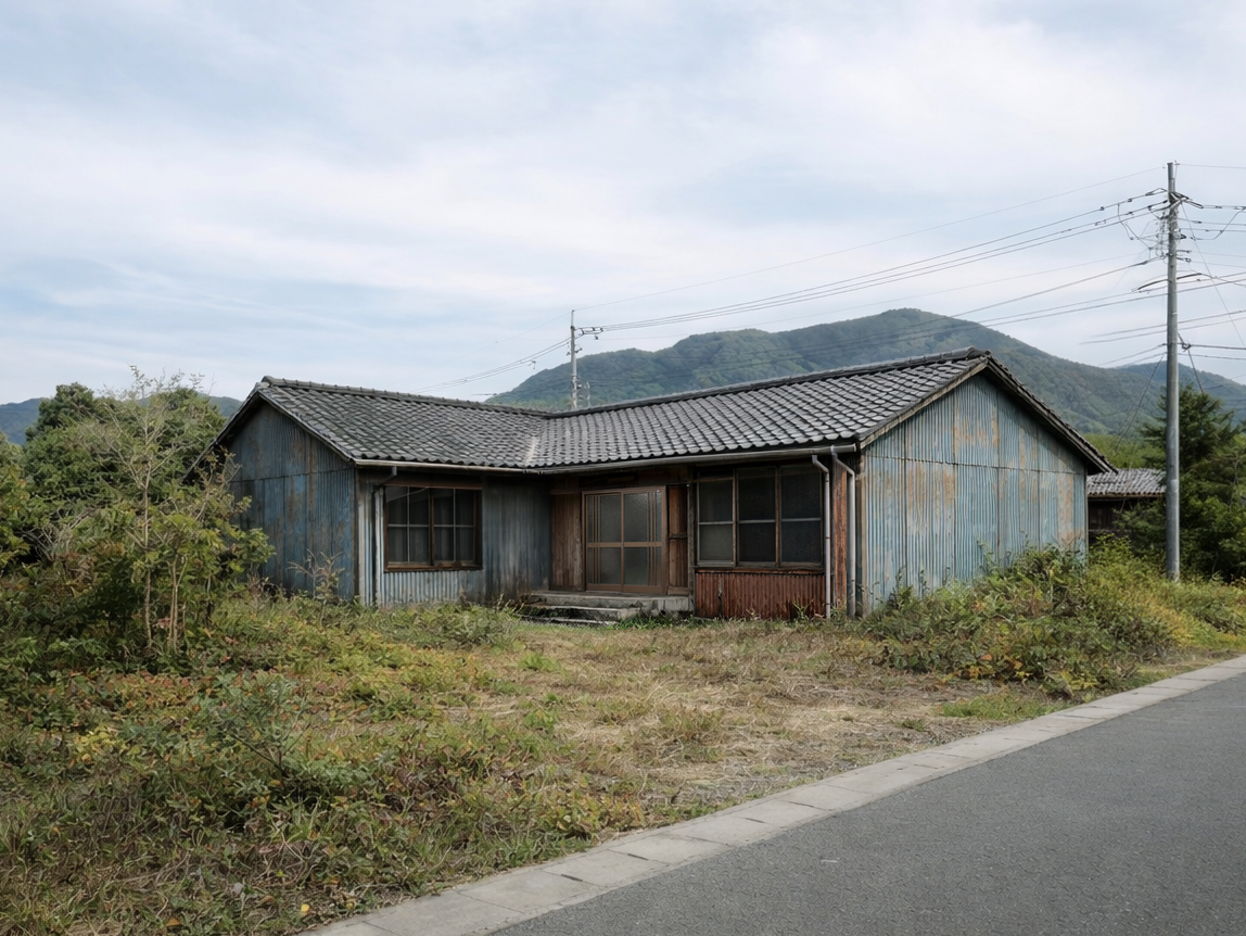 愛知の空き家　外観Before